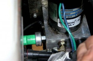 Notice that the newer version (of the Parker pump) has a Rotten Brown Switch instead of a Rotten Green Switch. If your pump does NOT look like the first picture, you may have the Pump/motor that is made by MTE 